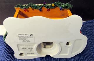 LOT 7 ORIGINAL DICKENS DEPT 56 SNOW VILLAGE - LOT INCLUDES: ROUND LAKE RINK - AL